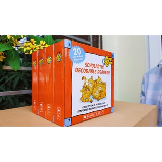 [Big Sale!] Bộ nhập 84q - Scholastic Decodable Readers Box Set ABCD
