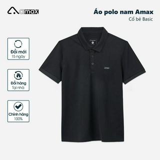 Áo polo nam cổ bẻ Amax basic