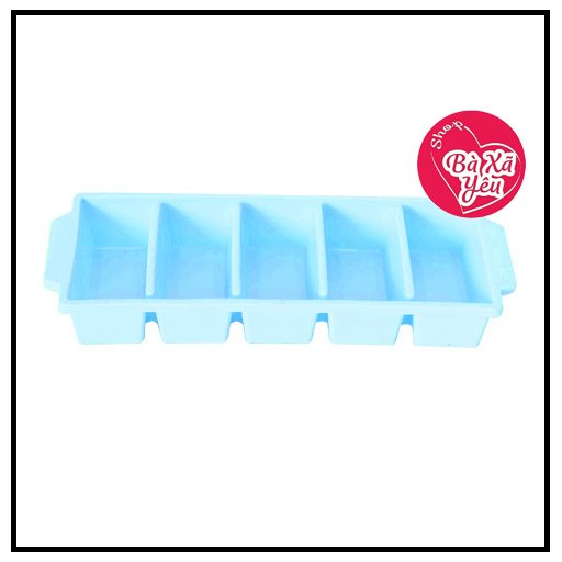 Combo 5 khuôn khay làm đá 5 viên dài - BX3771