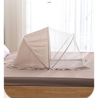 [SALE 50% ] Màn chụp gấp gọn chống muỗi cho bé kích thước 100*58*53cm  <2 tuổi