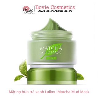 Mặt nạ bùn trà xanh Laikou Matcha Mud Mask