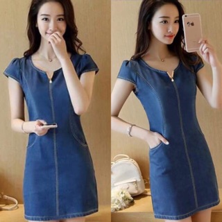 Đầm jean bò cao cấp V09