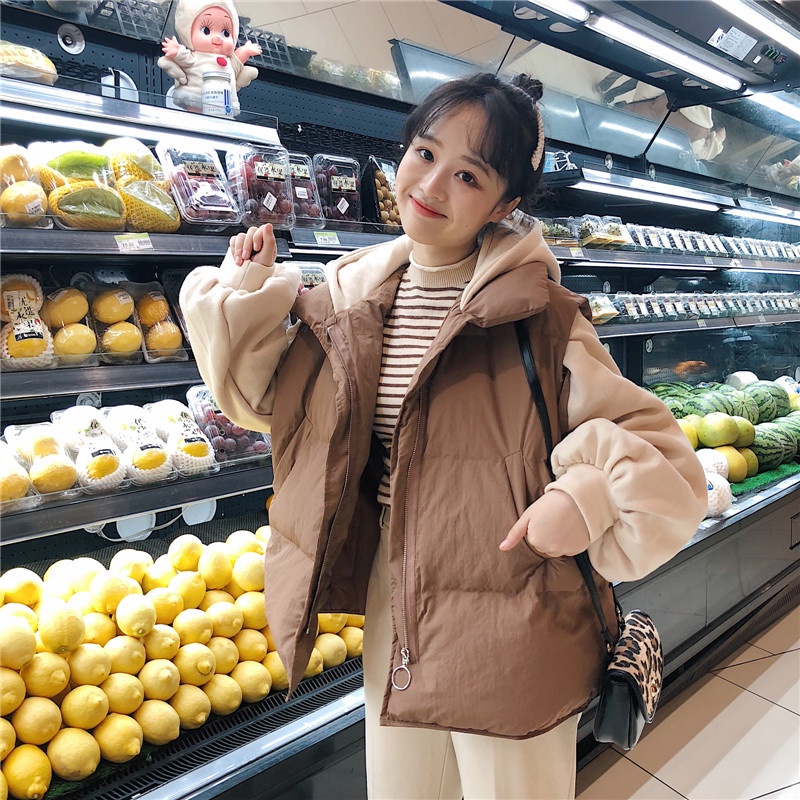 Áo khoác mùa Đông áo phao ulzzang Quảng Châu