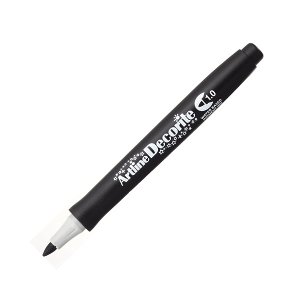 Bút Vẽ Màu Nổi - Artline Decorite 1.0mm (EDF-1BK)