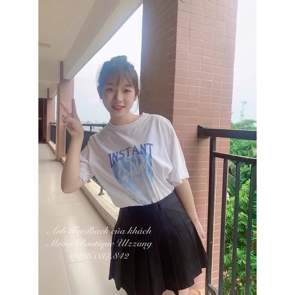 Chân váy Thome Browne cạp cao xếp ly mẫu mới siêu xinh tôn dáng ulzzang kèm ảnh thật