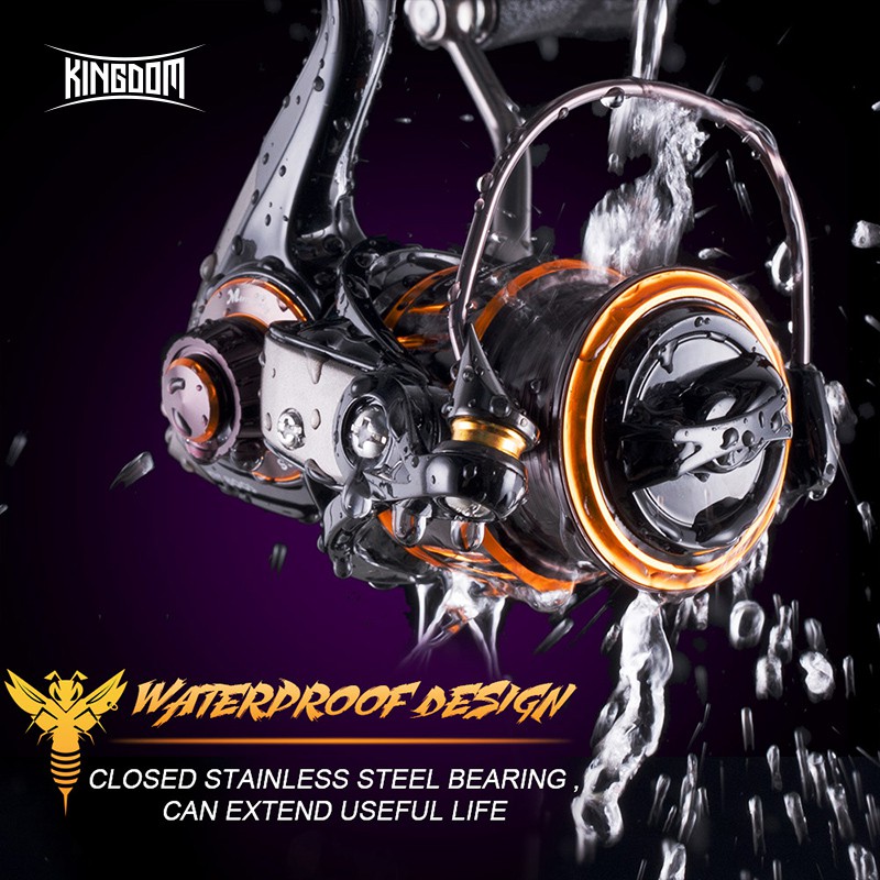 Máy câu cá Kingdom MICRO FLY series 800 1000 2000 3000 tùy chọn chất lượng cao