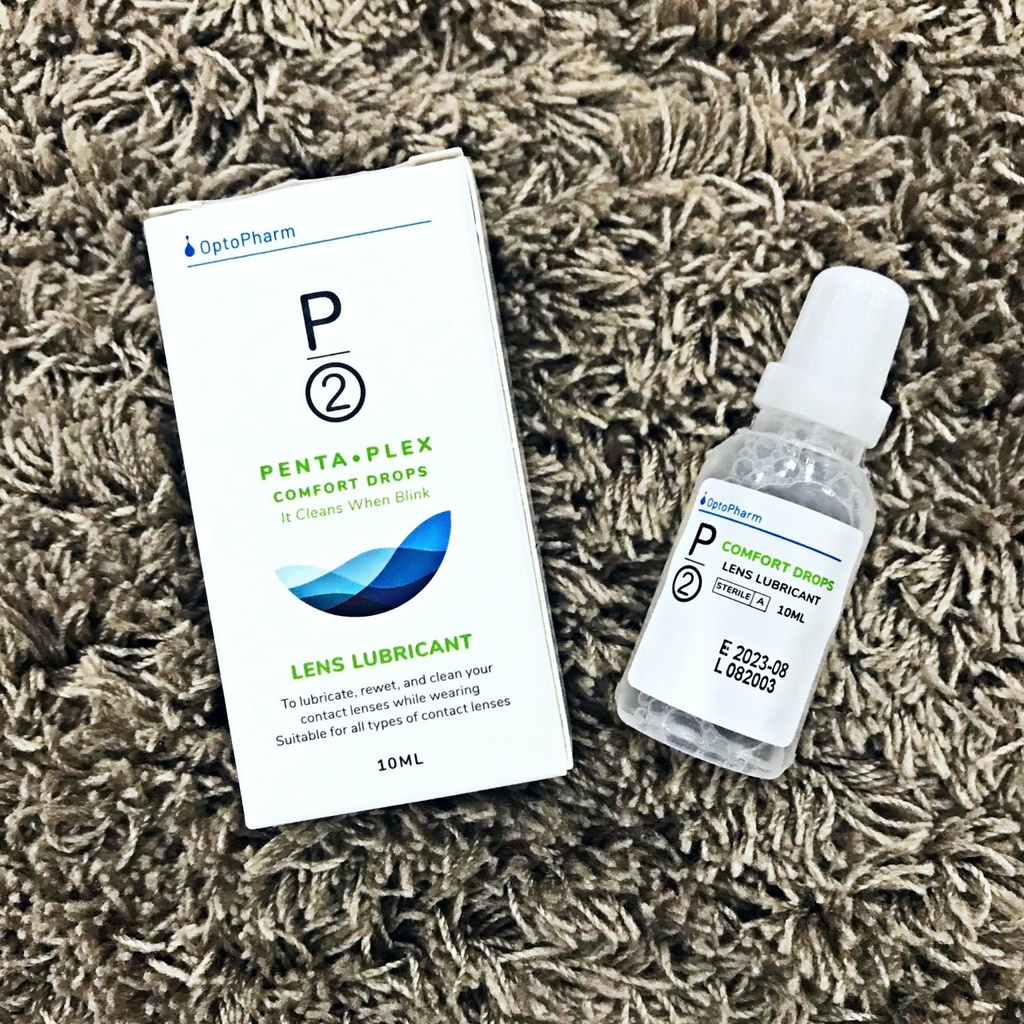 Dung dịch ngâm Lens P2 MPS 360ml, 120ML Và nhỏ mắt P2 10ml chính hãng Singapore