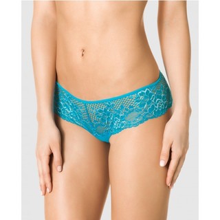 Quần lót ren xách tay Lasenza Brazilian màu Blue Lagoon Q463