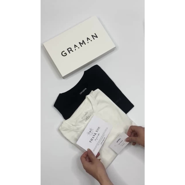 Áo thun nam cổ tròn GRAMAN, chất vải Cotton co giãn 4 chiều, dày dặn, form regular fit A1