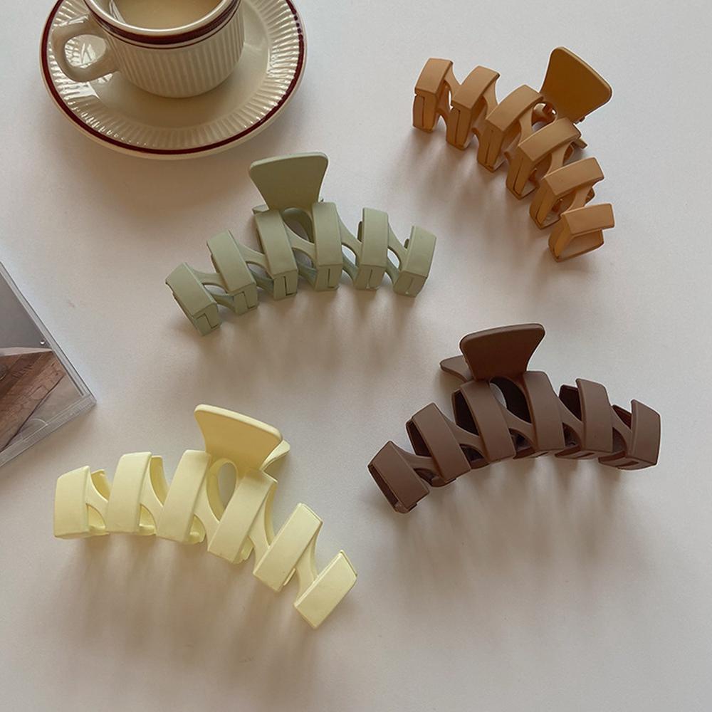 Kẹp Tóc Càng Cua Bằng Acrylic Màu Kẹo Thời Trang Hàn Quốc