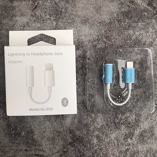 [FREESHIP 50K] Jack Chuyển Đổi, Cổng Chuyển Đổi Chân Sạc Thành Chân Tai Nghe 3.5mm Cho iPhone