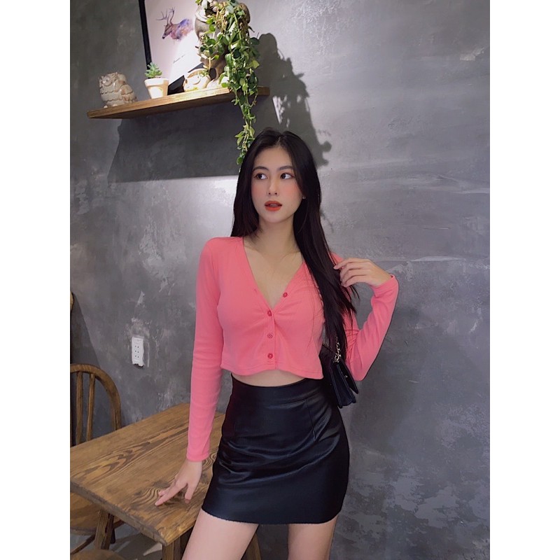 Áo Tay dài khoác nút