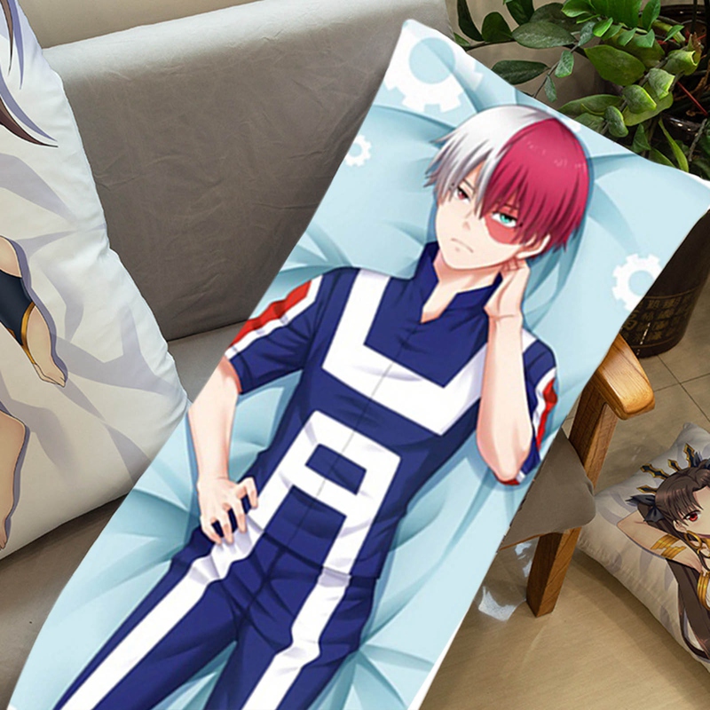 Vỏ Gối In Hình Nhân Vật Todoroki Shoto Dakimakura Phim Học Viện Anh Hùng