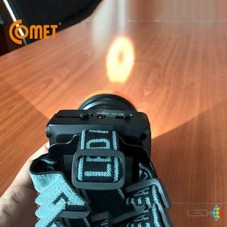 Đèn Pin Sạc Led Đội Đầu Comet Crt1612