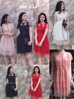 Đầm ren bi