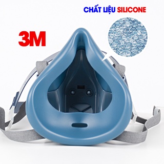 Thân Mặt Nạ Phòng Độc 3M 7502 (Chưa Gồm Phin Lọc, Bông Lọc).