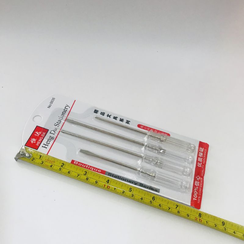 Bộ 4 tua vít Heng Da Stationery,,,,,