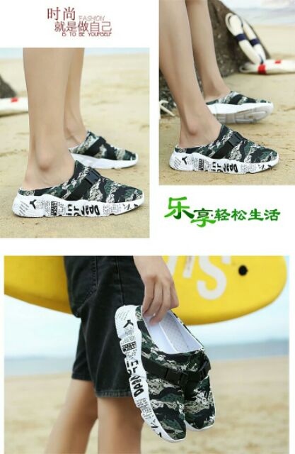 Giầy sục thể thao nam quai khoá | BigBuy360 - bigbuy360.vn