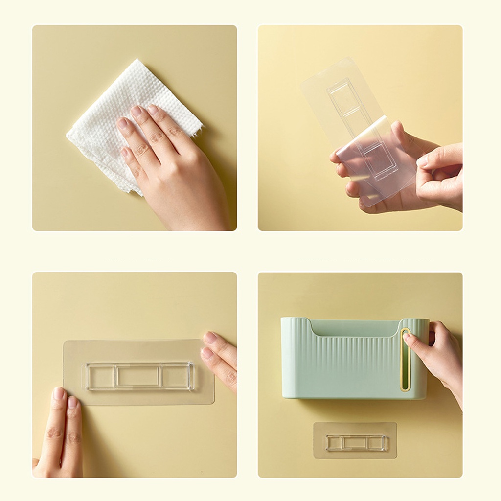 Giá Đỡ Túi Đựng Rác Bằng Nhựa Treo Tường Tiện Lợi Dành Cho Nhà Cửa