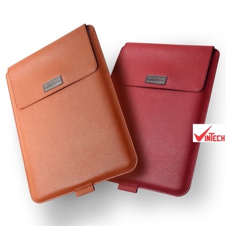 Túi da pu đựng máy tính xách tay thích hợp cho dòng macbook air pro/macbook air 11/12/13.3/15.4 inch