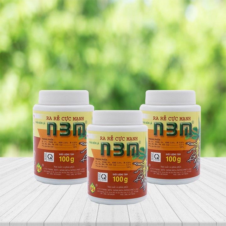 Combo 3 lọ Kích Ra Rễ Cực Mạnh N3M 100g