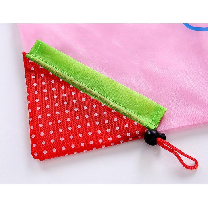 HOMEPLUS Strawberry Folding Eco-Friendly Reusable Shopping Bag