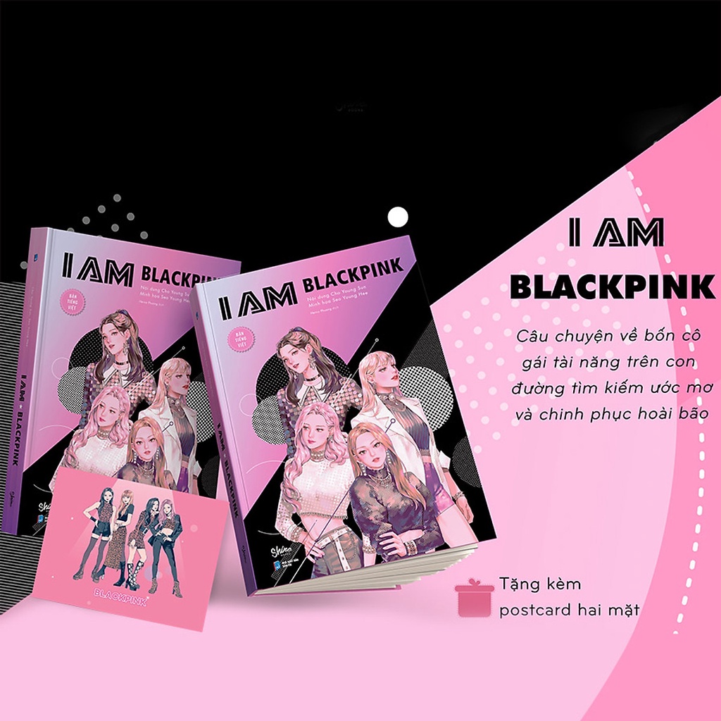 Sách - I Am BLACKPINK (Tặng Kèm 1 Postcard In 2 Mặt)