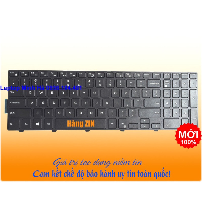 Bàn phím laptop Dell Inspiron 17-5000, Bàn phím Dell Inspiron 17-5000