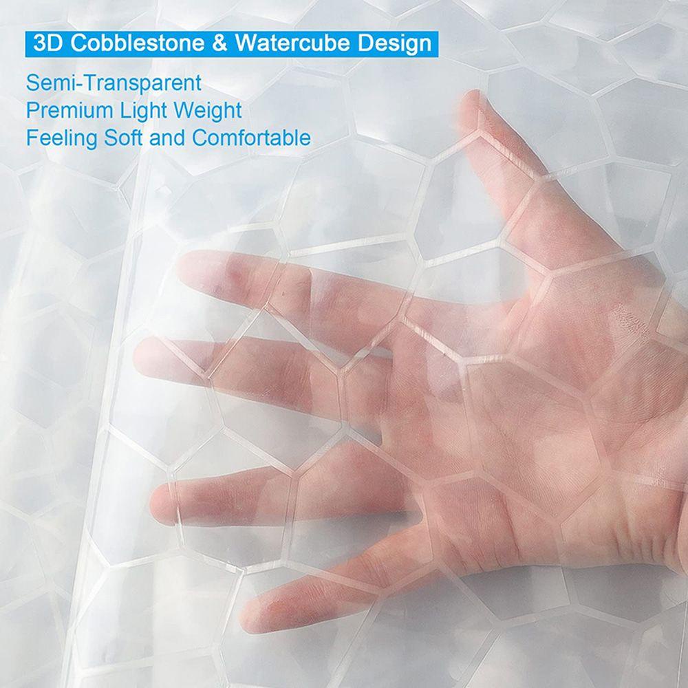 Rèm Cửa Nhà Tắm Dày Dặn Chống Nấm Mốc 180 / 200cm Tiện Dụng