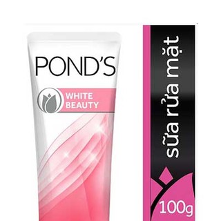 Sữa rửa mặt Pond's White beauty trắng hồng 100g