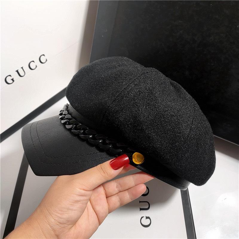 Mũ Nồi Thủy Thủ Nữ Beret Baker Thu Đông Thoáng Mát Phong Cách Hàn Quốc