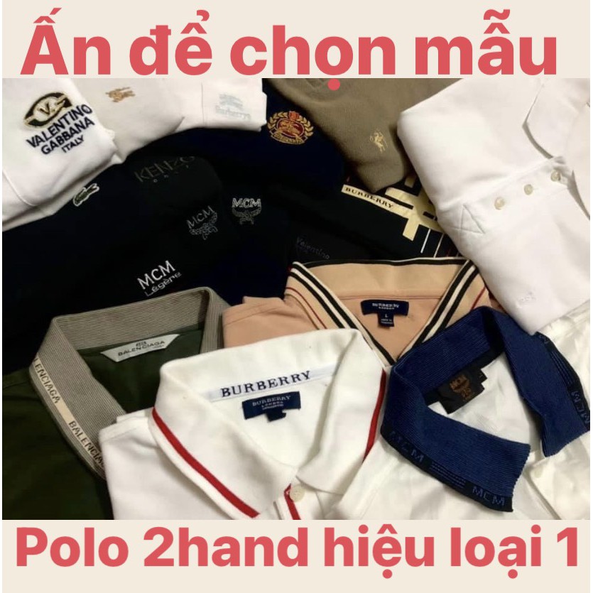 Áo Polo 2hand Hàng Hiệu - áo thun có cổ secondhand - mẫu 1 - thunmysaigon | BigBuy360 - bigbuy360.vn