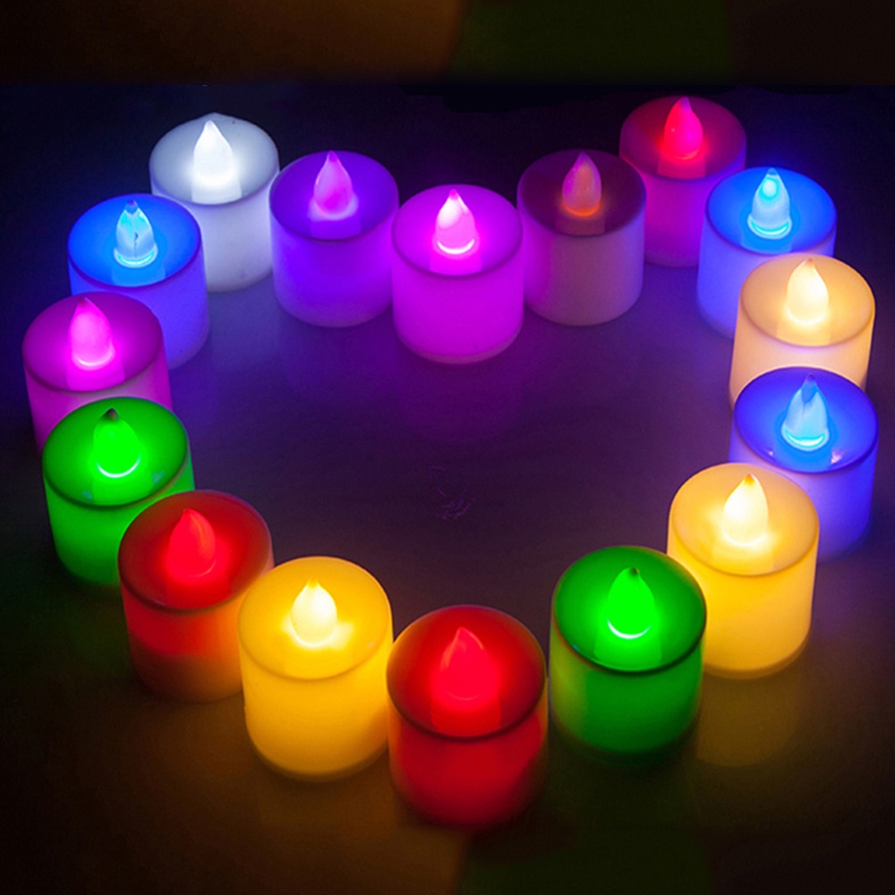 Đèn LED Hình Cây Nến Dùng Trang Trí Tiệc Giáng Sinh Và Năm Mới Lãng Mạn