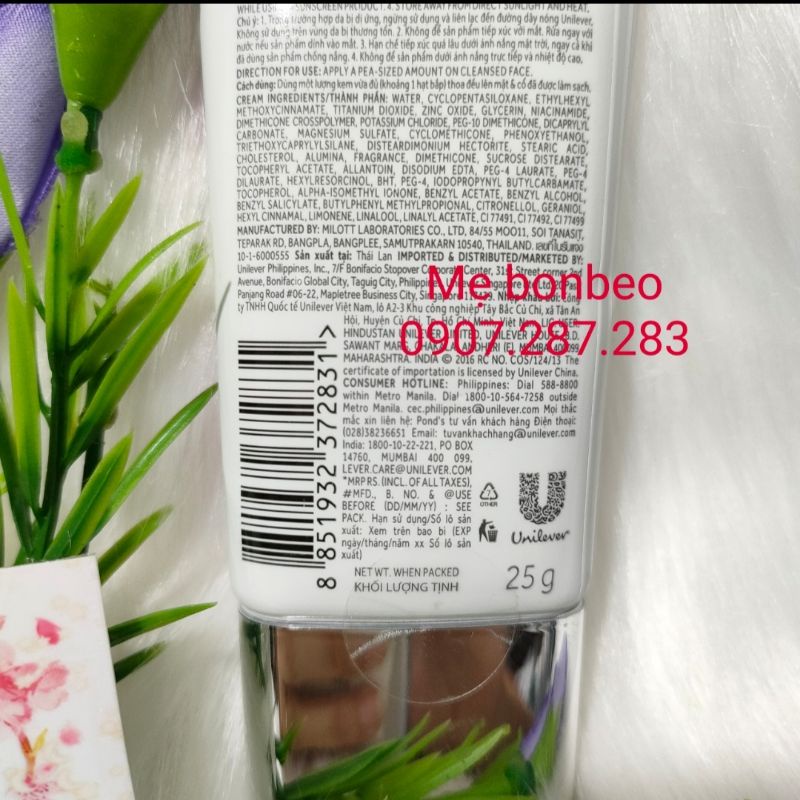 Kem dưỡng trắng tạo nền Pond's BB Cream 25g (Màu Light)
