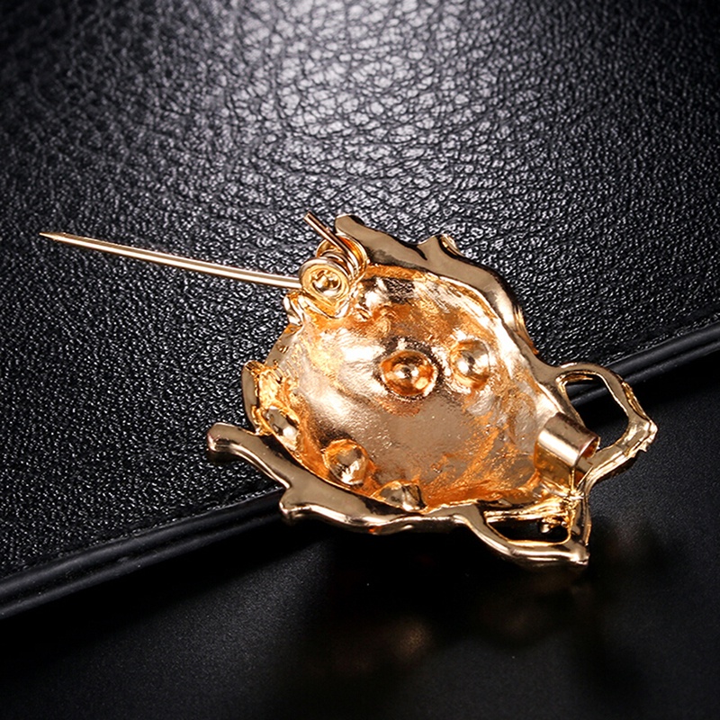 Ghim Cài Áo Hình Côn Trùng Đính Pha Lê Phong Cách Vintage