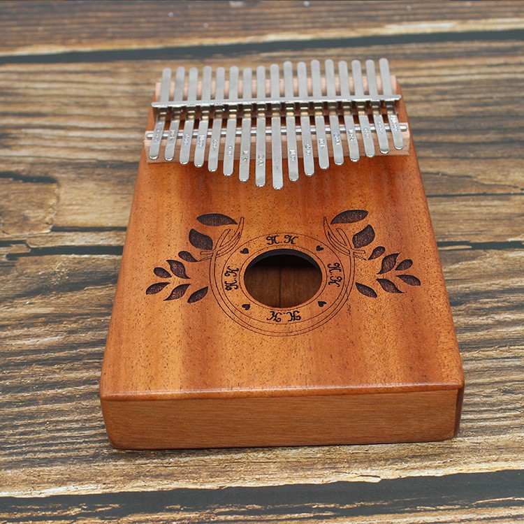 Đàn kalimba 17 phím K-M17 Gỗ phong lá vàng Tặng phụ kiện