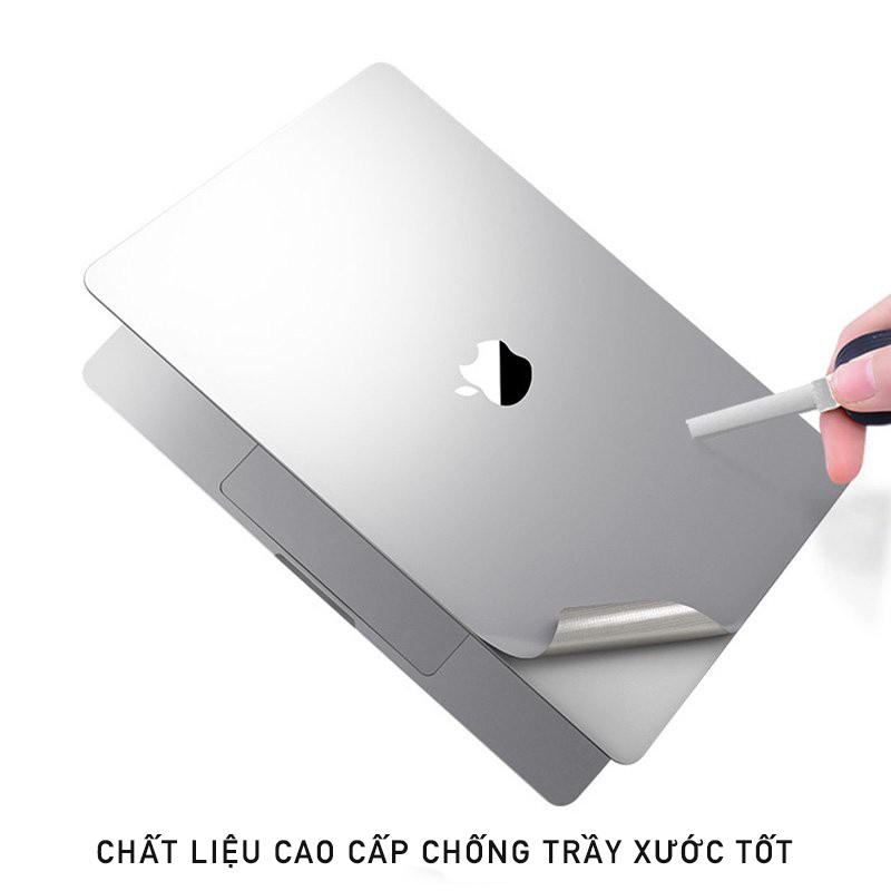 Dán 5in1 Macbook Air, Macbook Pro - Chính hãng JRC (Tặng Phủ Phím Silicon for Macbook)