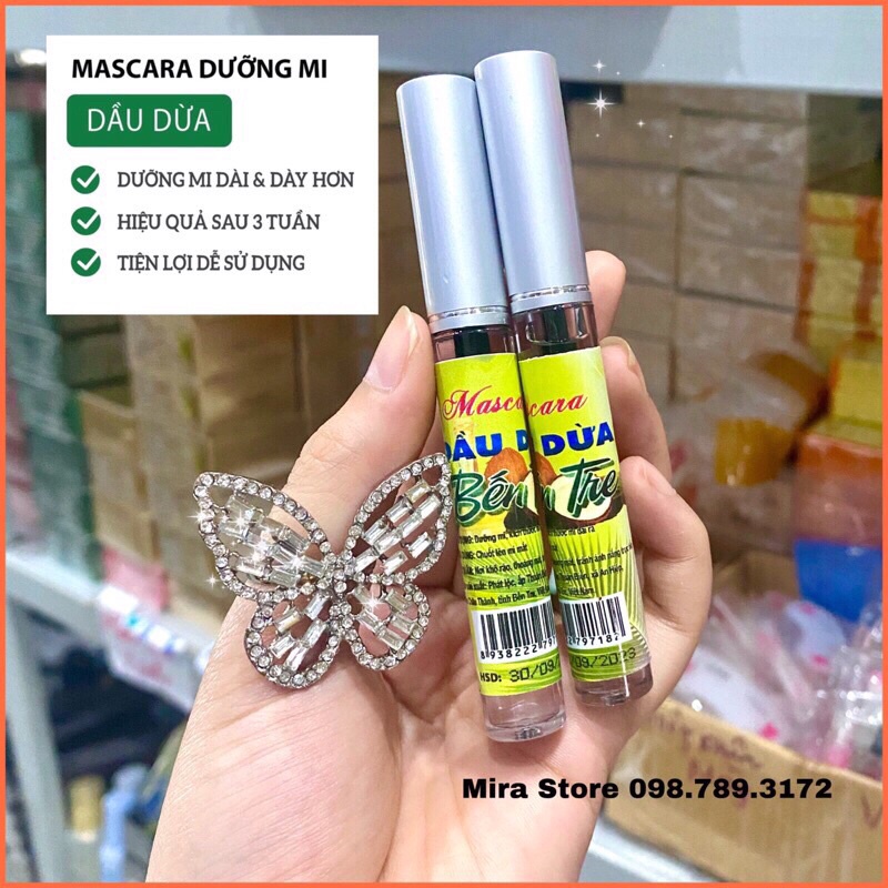 MASCARA DẦU DỪA DƯỠNG MI CONG DÀI