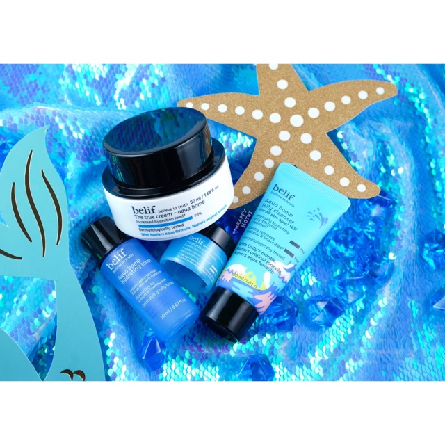 SET DƯỠNG DA BELIEF AQUA BOMB DEEP HYDRATION