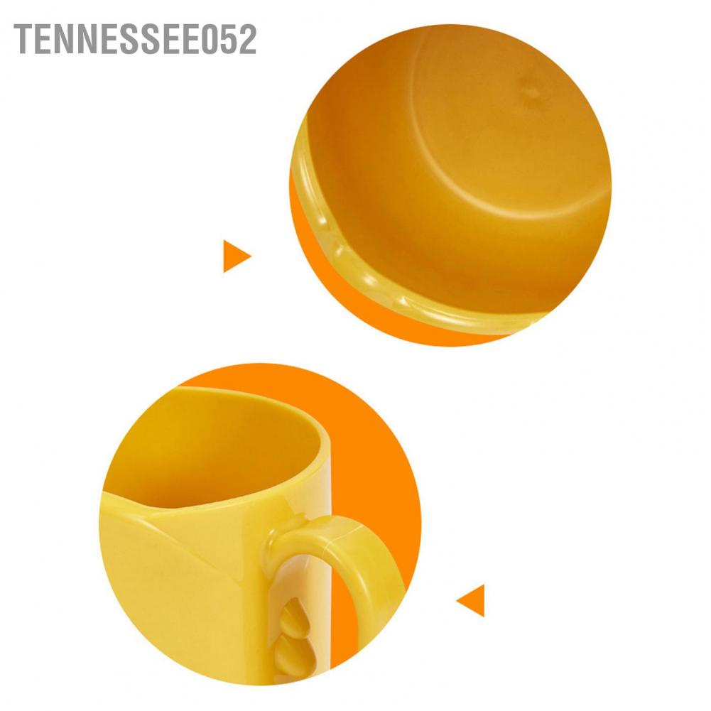 Tennessee052 Cốc bàn chải đánh răng PP Dễ thương Hình con vịt Hoạt hình cho phòng tắm