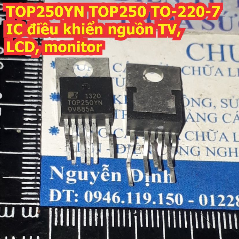 1 con TOP250YN TO-220-7 TOP250 IC điều khiển nguồn TV, LCD, monitor… KDE1585