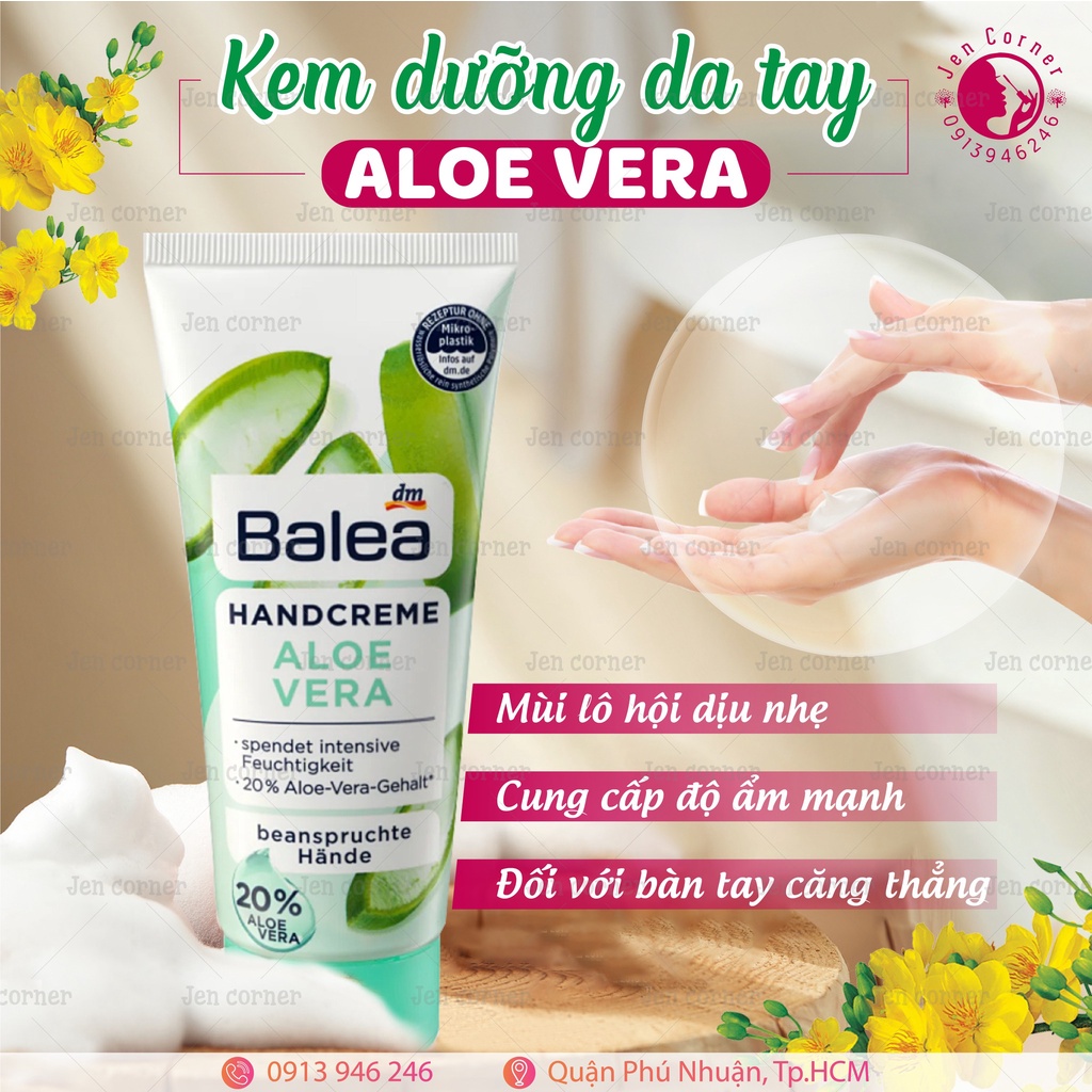 [Có sẵn] Kem dưỡng da tay và móng Balea