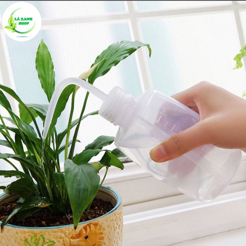 BÌNH NHỰA TƯỚI CÂY 250ML- 500ML DÙNG CHO SEN ĐÁ, XƯƠNG RỒNG, CÂY KIỂNG