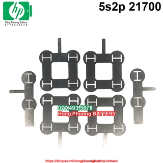 Bộ kẽm hàn 5s - 2p cell pin 21700 , size 0.2 mm chịu tải lớn
