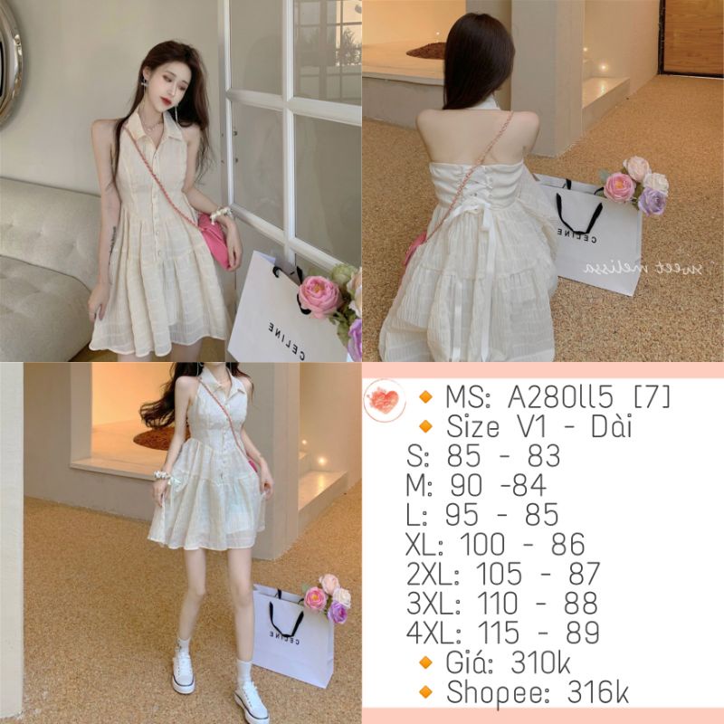 [Order] Đầm Hotgirl Dáng Xoè Xinh Bigsize