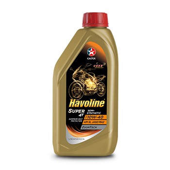 Havoline® Super 4T Semi-Synthetic SAE 10W-40