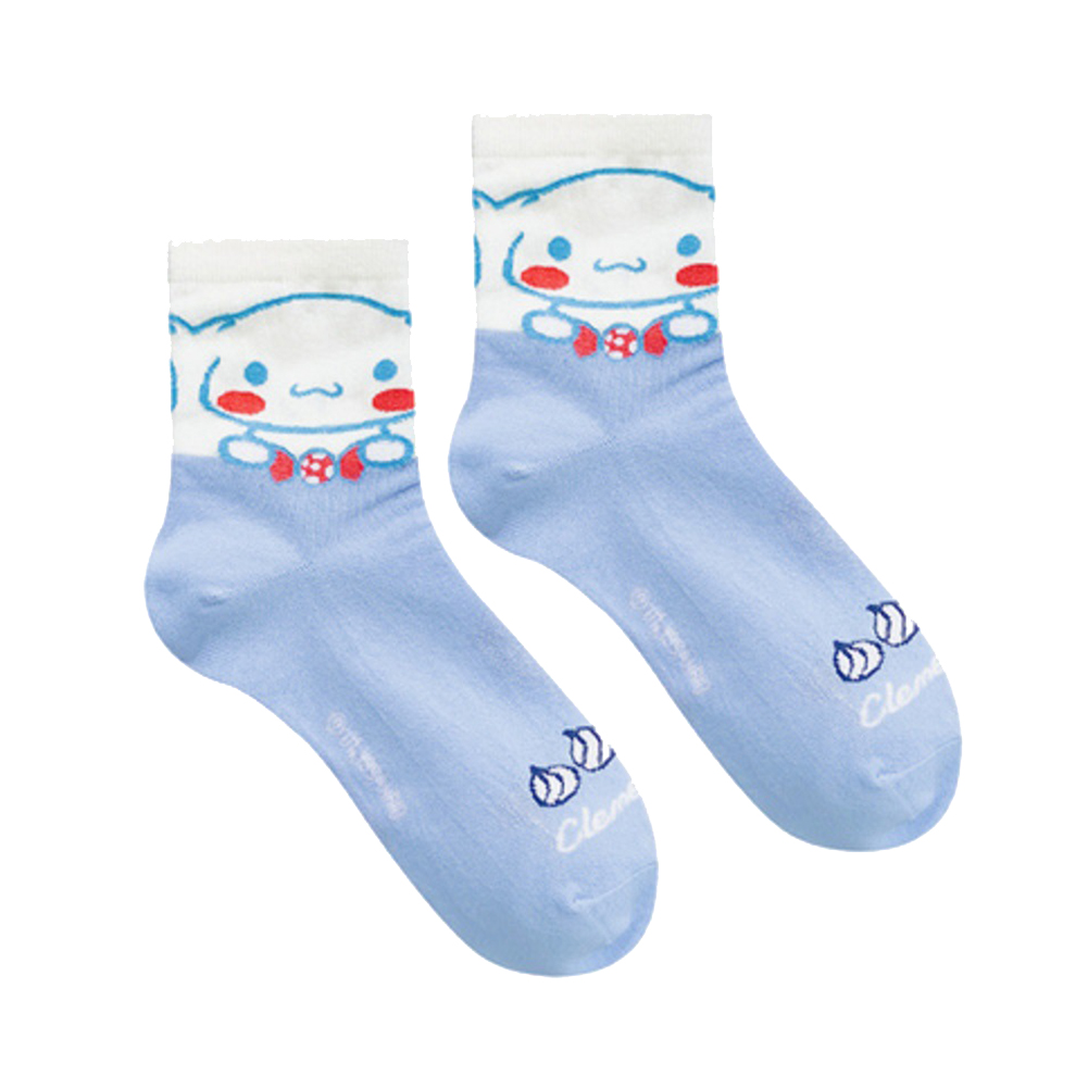 Vớ Cotton Nữ In Hình Chú Chó Hoạt Hình Dễ Thương