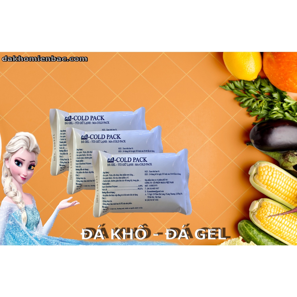 ĐÁ KHÔ ĐÁ GEL  - 500gram - Loại 3