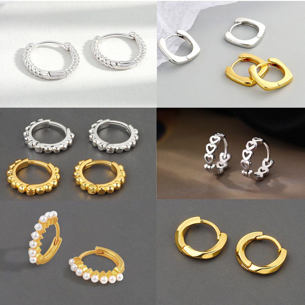 Osier1 Bông Tai Mạ Bạc 925 Dùng Làm Quà Tặng Thời Trang|Dây Chuyền Mạ Vàng
