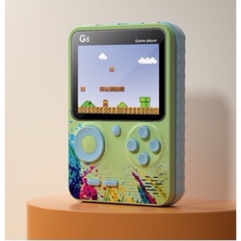 Máy chơi game 4 nút cầm tay G5 cao cấp, màn hình LCD sẵn 500game